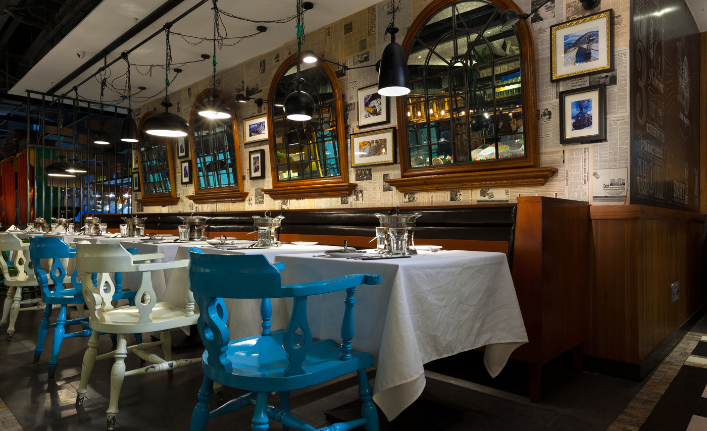 高檔海鮮自助餐廳裝修設計-第3張圖片-上海古都建筑設計集團 高檔海鮮自助餐廳裝修設計-第3張圖片-上海古都建筑設計集團