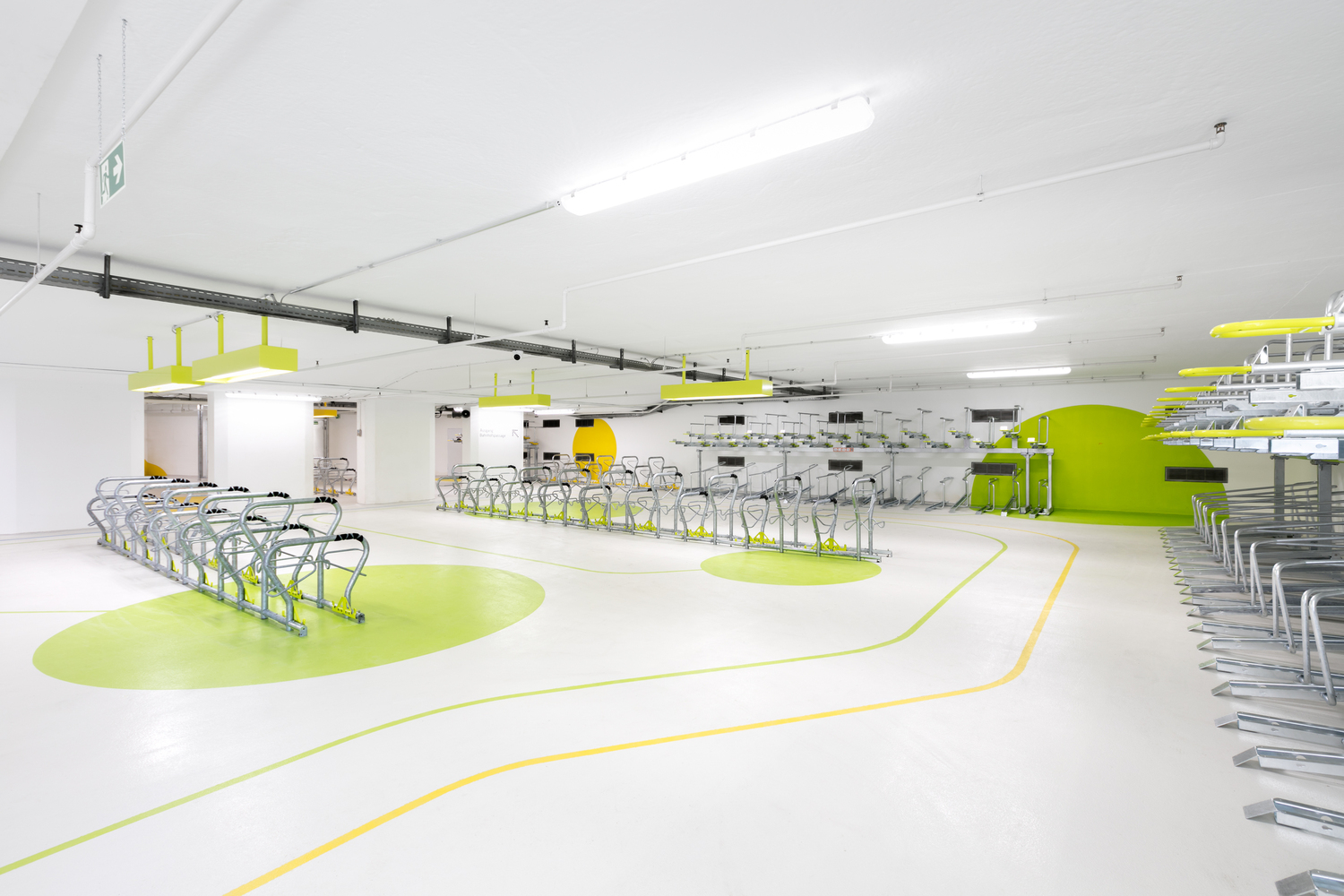 現代簡約自行車停車場裝修設計-第2張圖片-上海古都建筑設計集團 現代簡約自行車停車場裝修設計-第2張圖片-上海古都建筑設計集團