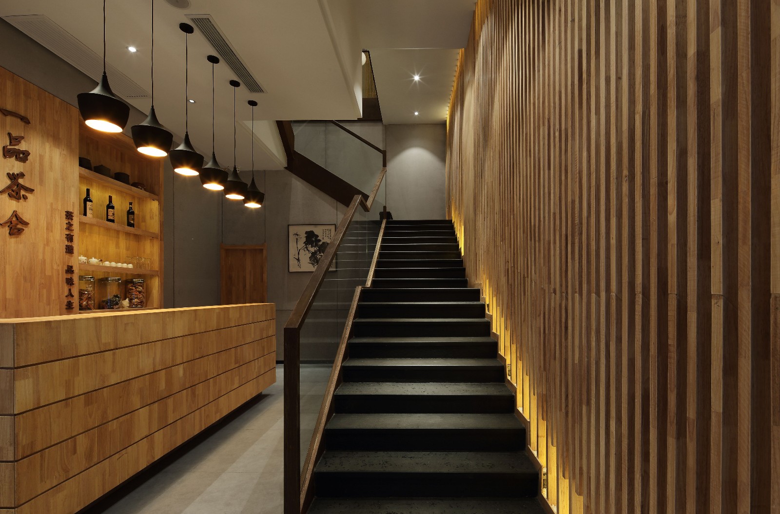 現代新式茶樓裝修設計-第1張圖片-上海古都建筑設計集團 現代新式茶樓裝修設計-第1張圖片-上海古都建筑設計集團