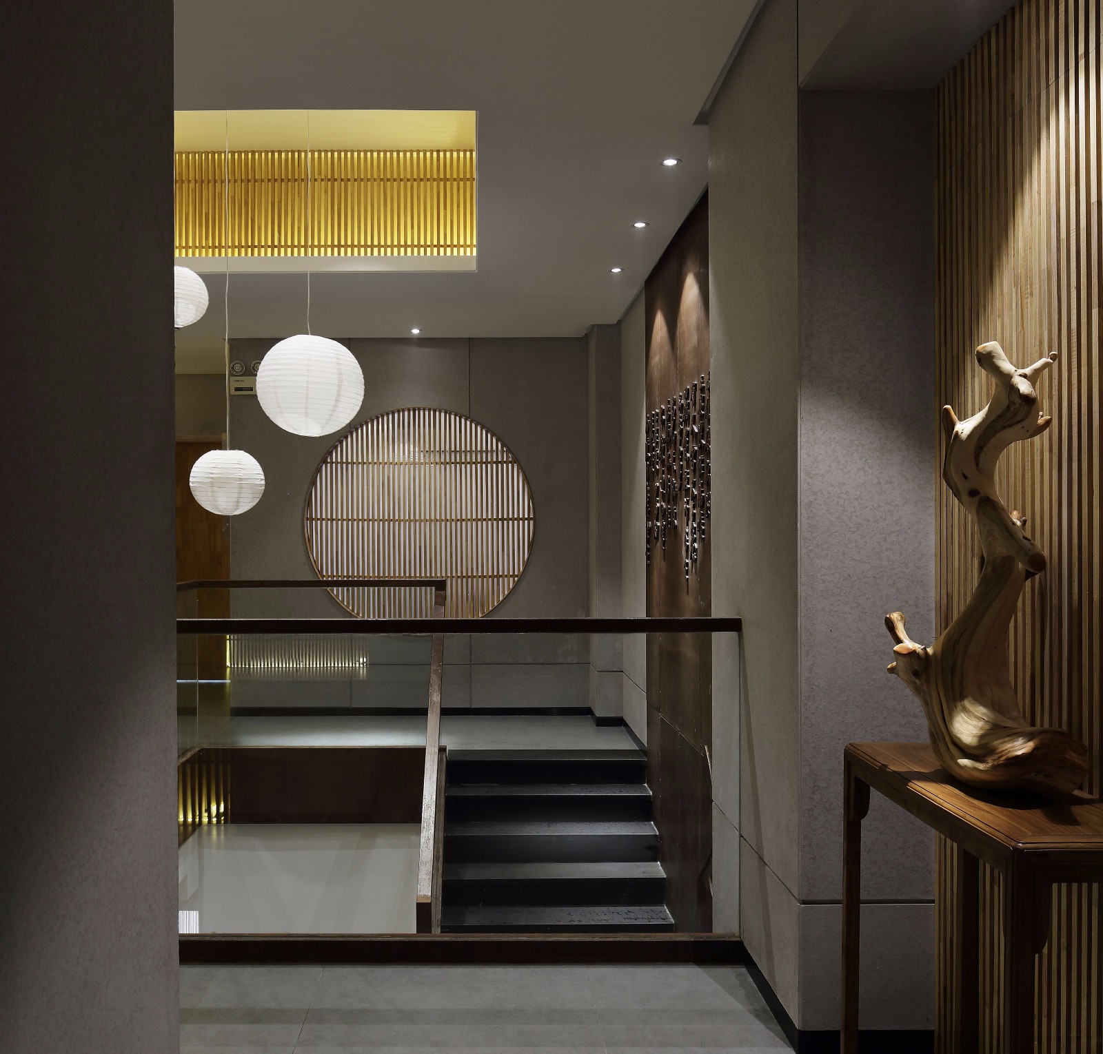 現代新式茶樓裝修設計-第5張圖片-上海古都建筑設計集團 現代新式茶樓裝修設計-第5張圖片-上海古都建筑設計集團