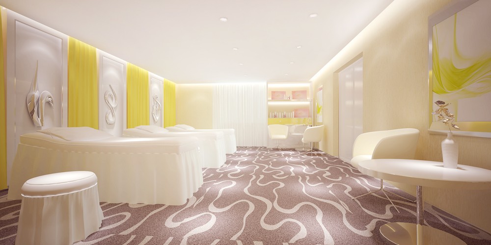 現代時尚風格美容院裝修設計-第1張圖片-上海古都建筑設計集團 現代時尚風格美容院裝修設計-第1張圖片-上海古都建筑設計集團