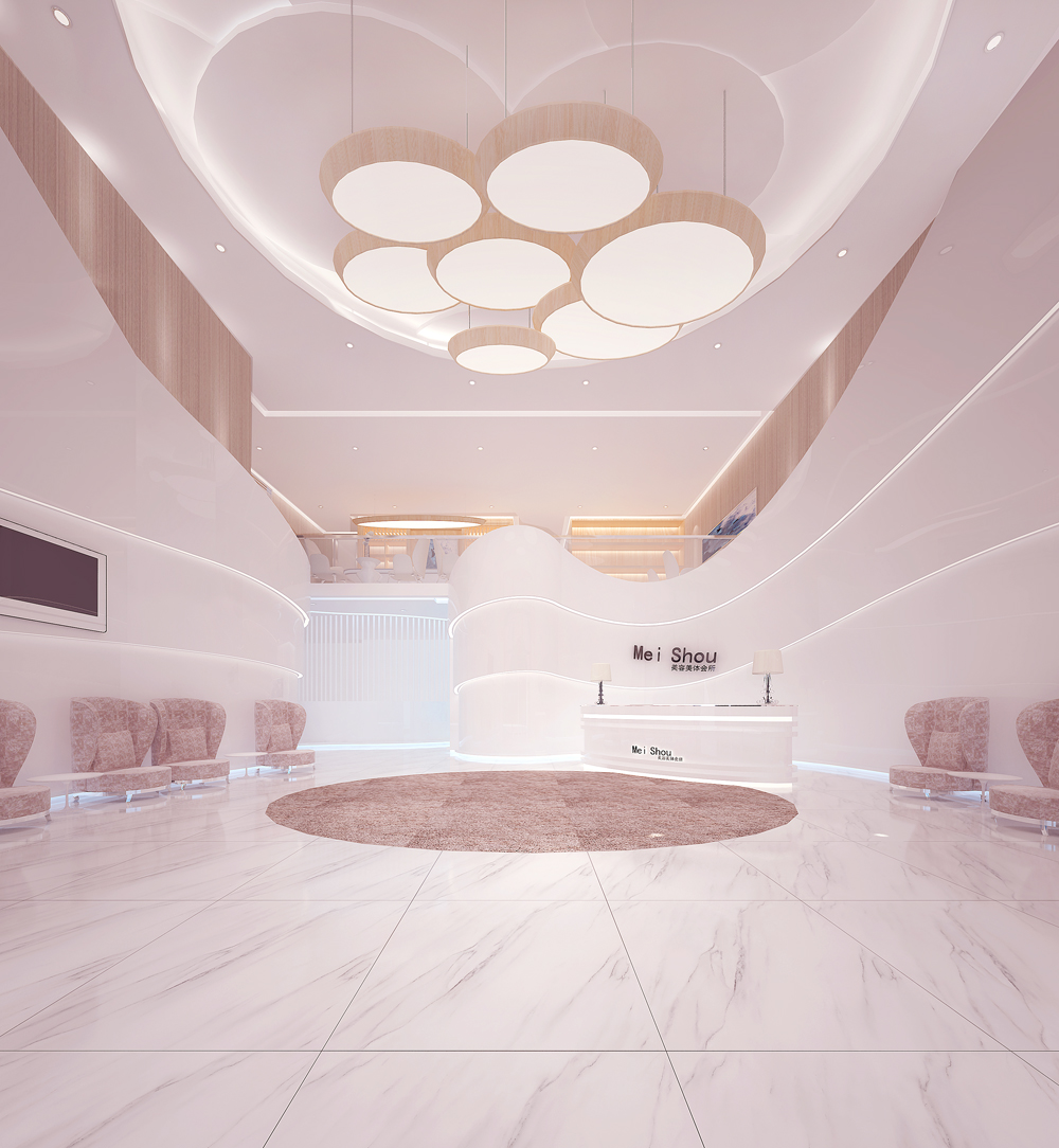 現代時尚風格美容院裝修設計-第5張圖片-上海古都建筑設計集團 現代時尚風格美容院裝修設計-第5張圖片-上海古都建筑設計集團