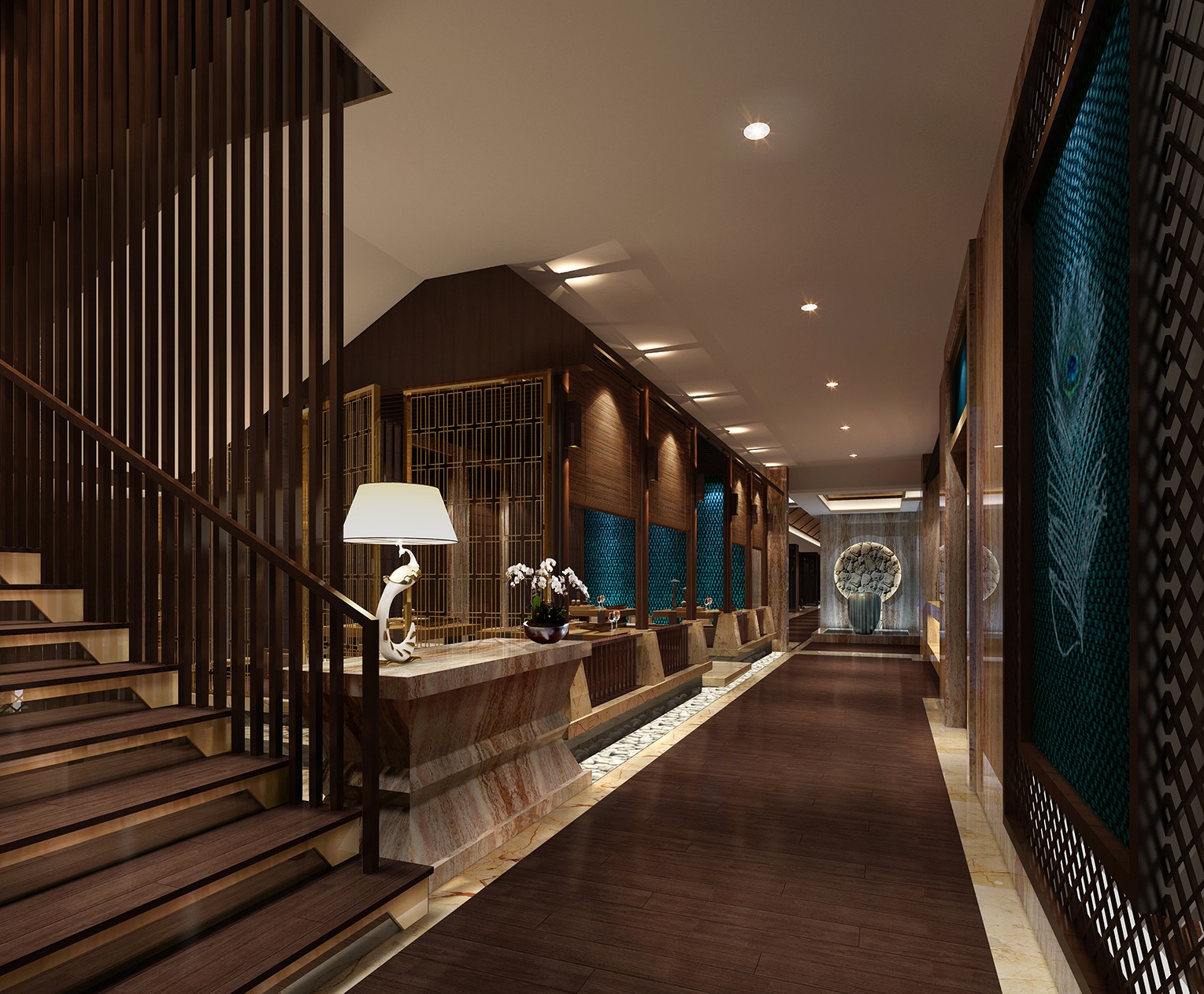 東南亞風格澡堂裝修設計-第1張圖片-上海古都建筑設計集團 東南亞風格澡堂裝修設計-第1張圖片-上海古都建筑設計集團