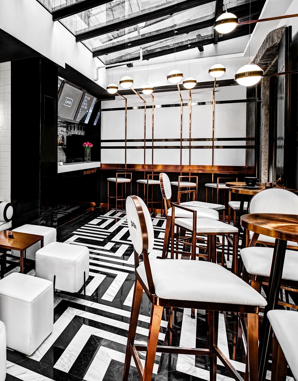 現代簡約風格飲品店裝修設計-第1張圖片-上海古都建筑設計集團 現代簡約風格飲品店裝修設計-第1張圖片-上海古都建筑設計集團