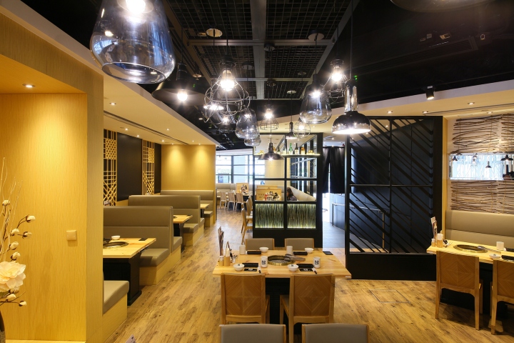 簡約日式燒烤店裝修設計-第5張圖片-上海古都建筑設計集團 簡約日式燒烤店裝修設計-第5張圖片-上海古都建筑設計集團
