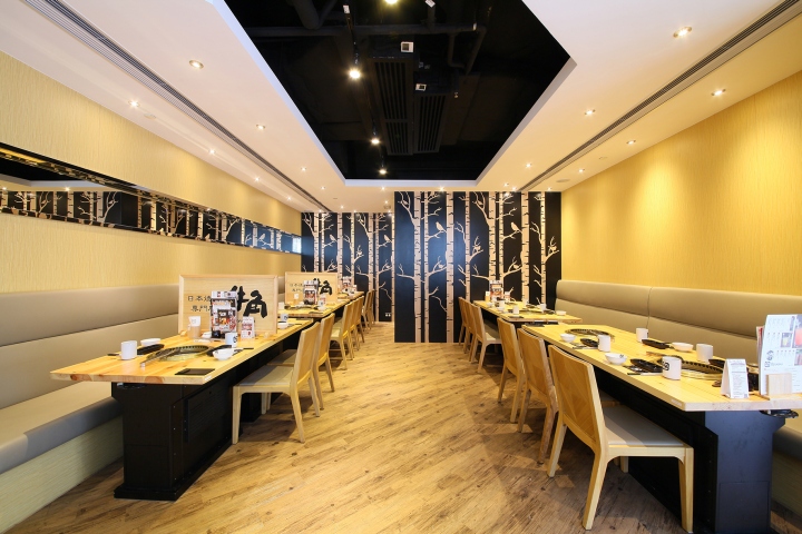 簡約日式燒烤店裝修設計-第6張圖片-上海古都建筑設計集團 簡約日式燒烤店裝修設計-第6張圖片-上海古都建筑設計集團