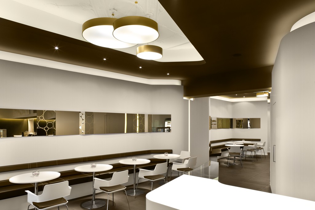 簡約西式快餐店裝修設計-第3張圖片-上海古都建筑設計集團 簡約西式快餐店裝修設計-第3張圖片-上海古都建筑設計集團