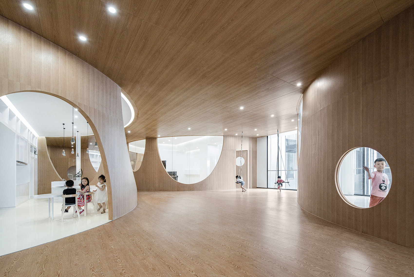 時(shí)尚簡(jiǎn)約兒童教育機(jī)構(gòu)裝修設(shè)計(jì)-第3張圖片-上海古都建筑設(shè)計(jì)集團(tuán) 時(shí)尚簡(jiǎn)約兒童教育機(jī)構(gòu)裝修設(shè)計(jì)-第3張圖片-上海古都建筑設(shè)計(jì)集團(tuán)