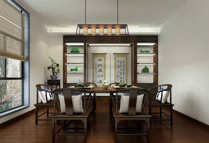 漢字書法培訓機構裝修設計-第3張圖片-上海古都建筑設計集團 漢字書法培訓機構裝修設計-第3張圖片-上海古都建筑設計集團