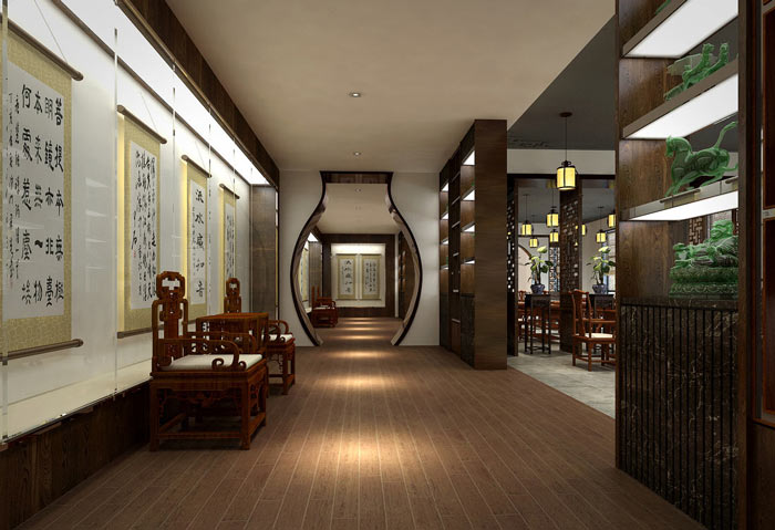漢字書法培訓機構裝修設計-第4張圖片-上海古都建筑設計集團 漢字書法培訓機構裝修設計-第4張圖片-上海古都建筑設計集團