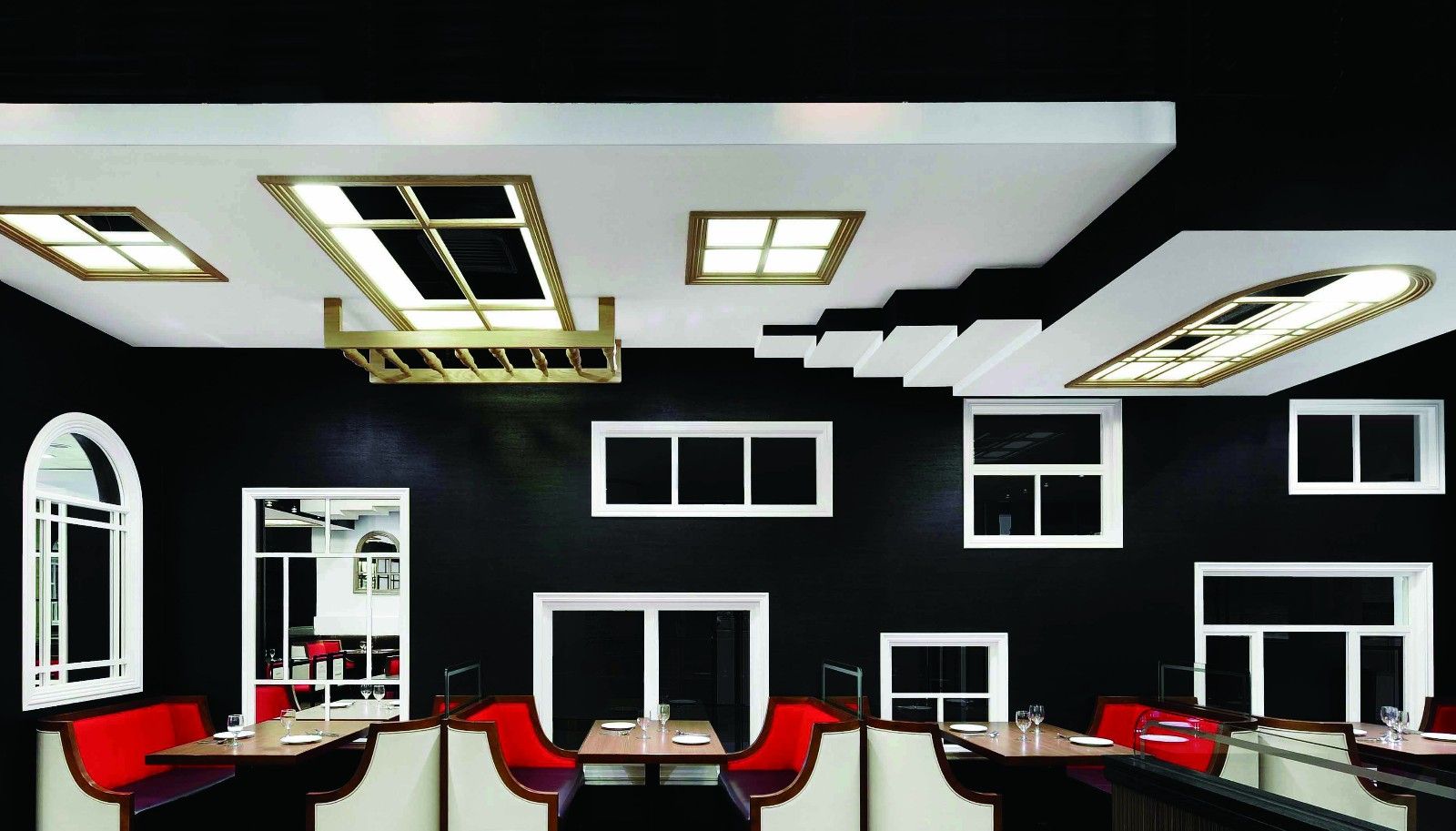 浦東新區(qū)法式時尚餐廳裝修設計-第1張圖片-上海古都建筑設計集團 浦東新區(qū)法式時尚餐廳裝修設計-第1張圖片-上海古都建筑設計集團