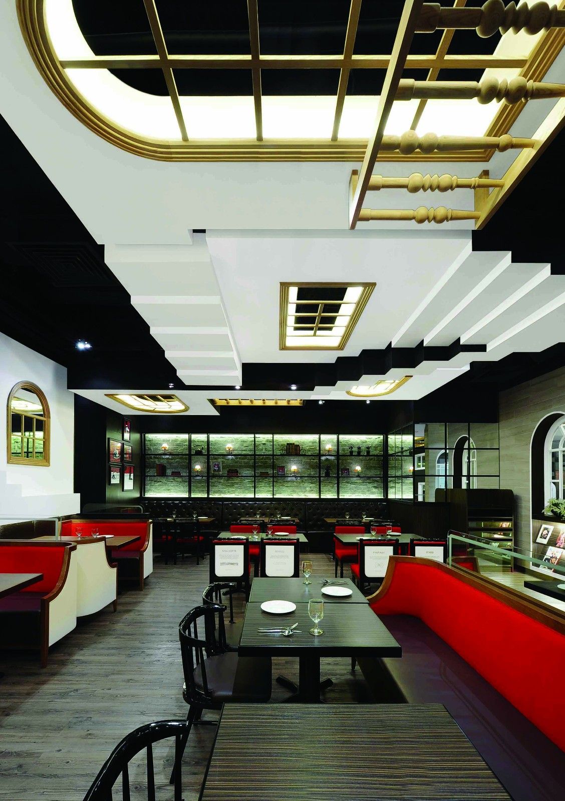 浦東新區(qū)法式時尚餐廳裝修設計-第5張圖片-上海古都建筑設計集團 浦東新區(qū)法式時尚餐廳裝修設計-第5張圖片-上海古都建筑設計集團