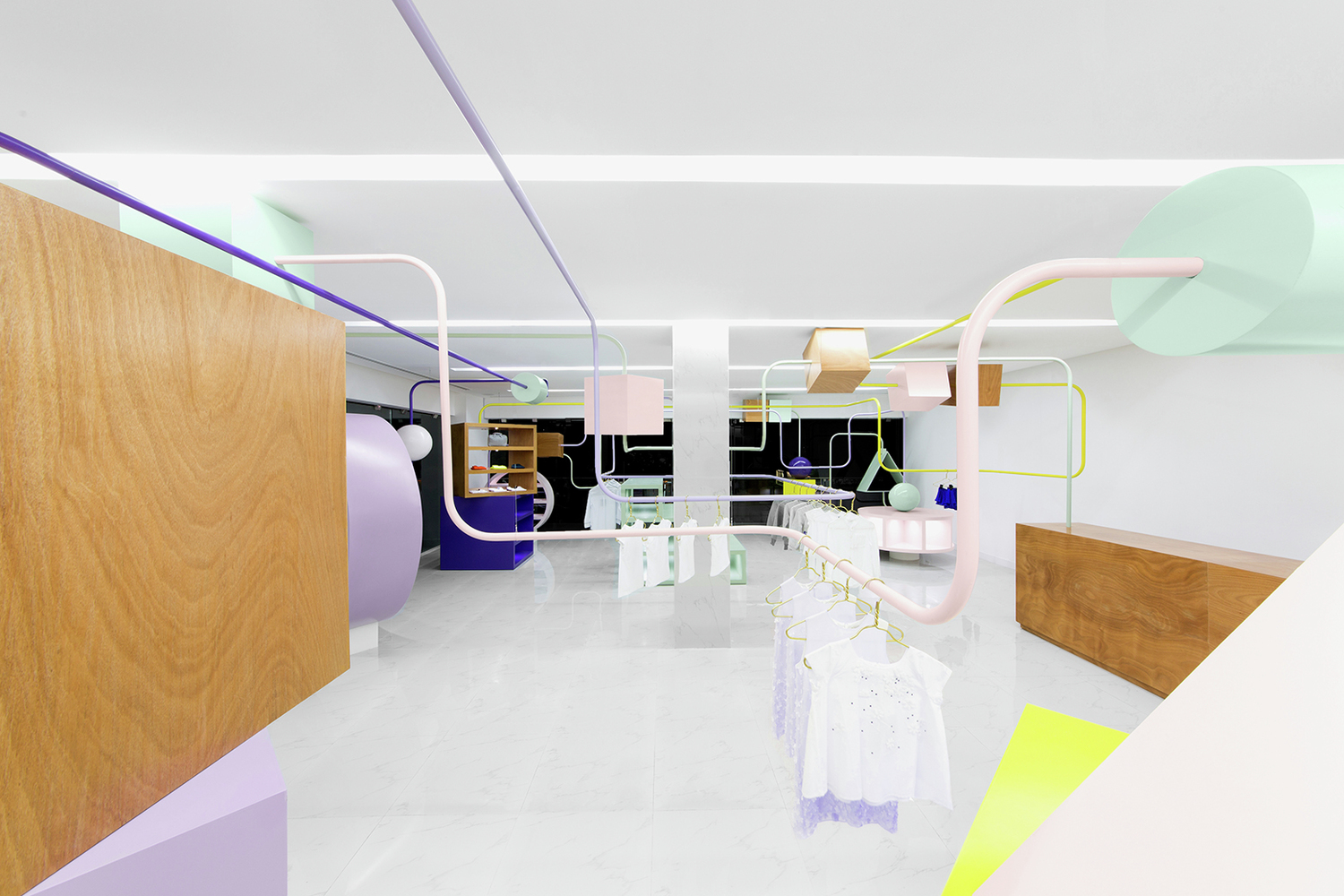 簡約精品服飾店裝修設計-第5張圖片-上海古都建筑設計集團 簡約精品服飾店裝修設計-第5張圖片-上海古都建筑設計集團