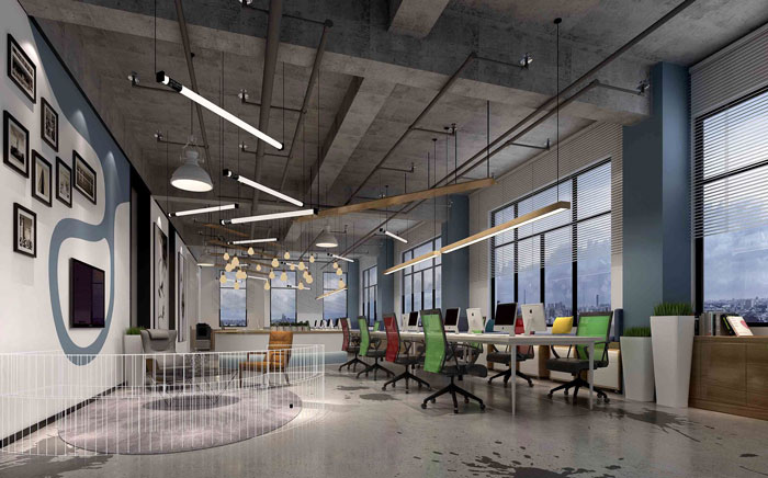 跨境電商公司辦公室裝修設計-第4張圖片-上海古都建筑設計集團 跨境電商公司辦公室裝修設計-第4張圖片-上海古都建筑設計集團