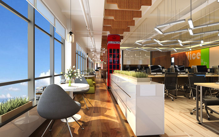 跨境電商公司辦公室裝修設計-第2張圖片-上海古都建筑設計集團 跨境電商公司辦公室裝修設計-第2張圖片-上海古都建筑設計集團