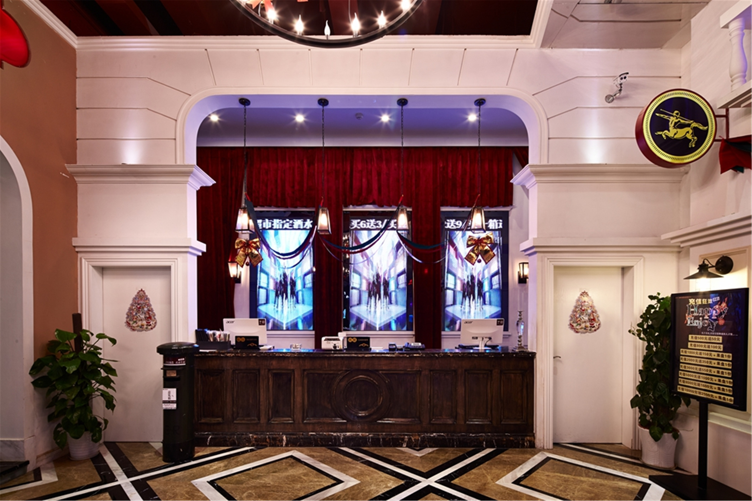 現代工業風KTV裝修設計-第4張圖片-上海古都建筑設計集團 現代工業風KTV裝修設計-第4張圖片-上海古都建筑設計集團