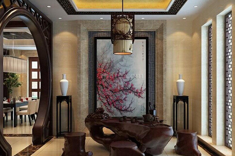 小型茶樓設計裝修效果-第2張圖片-上海古都建筑設計集團 小型茶樓設計裝修效果-第2張圖片-上海古都建筑設計集團