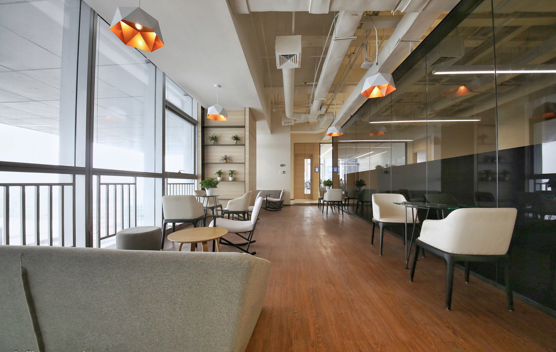 人生保險公司辦公室裝修設計-第4張圖片-上海古都建筑設計集團 人生保險公司辦公室裝修設計-第4張圖片-上海古都建筑設計集團