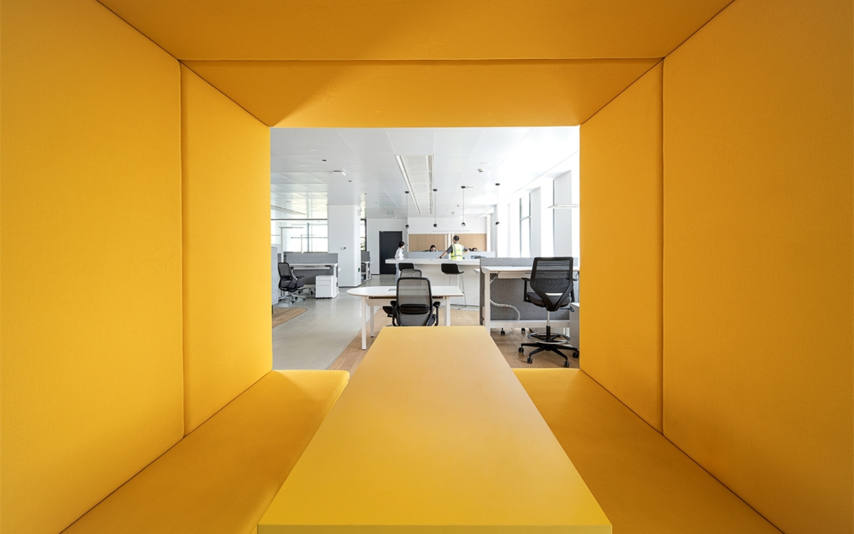 時尚科技公司辦公室裝修設計-第5張圖片-上海古都建筑設計集團 時尚科技公司辦公室裝修設計-第5張圖片-上海古都建筑設計集團