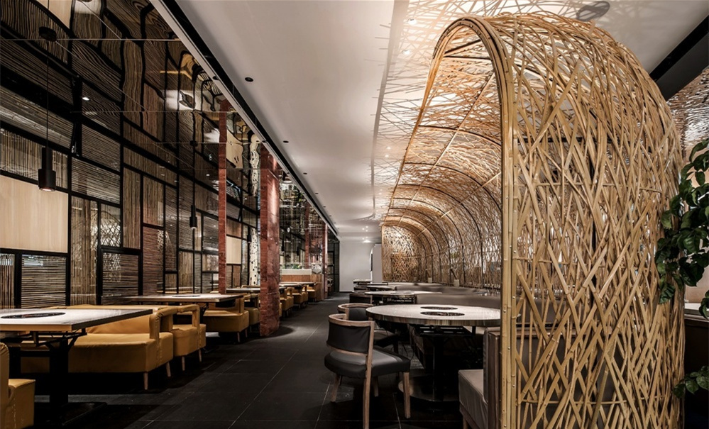 復古中式餐廳裝修設計-第3張圖片-上海古都建筑設計集團 復古中式餐廳裝修設計-第3張圖片-上海古都建筑設計集團