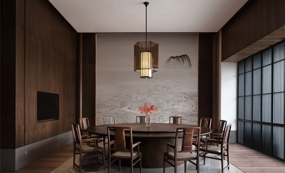 復古中式餐廳裝修設計-第2張圖片-上海古都建筑設計集團 復古中式餐廳裝修設計-第2張圖片-上海古都建筑設計集團