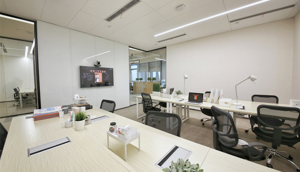 科技簡約風格辦公室裝修設計-第1張圖片-上海古都建筑設計集團 科技簡約風格辦公室裝修設計-第1張圖片-上海古都建筑設計集團