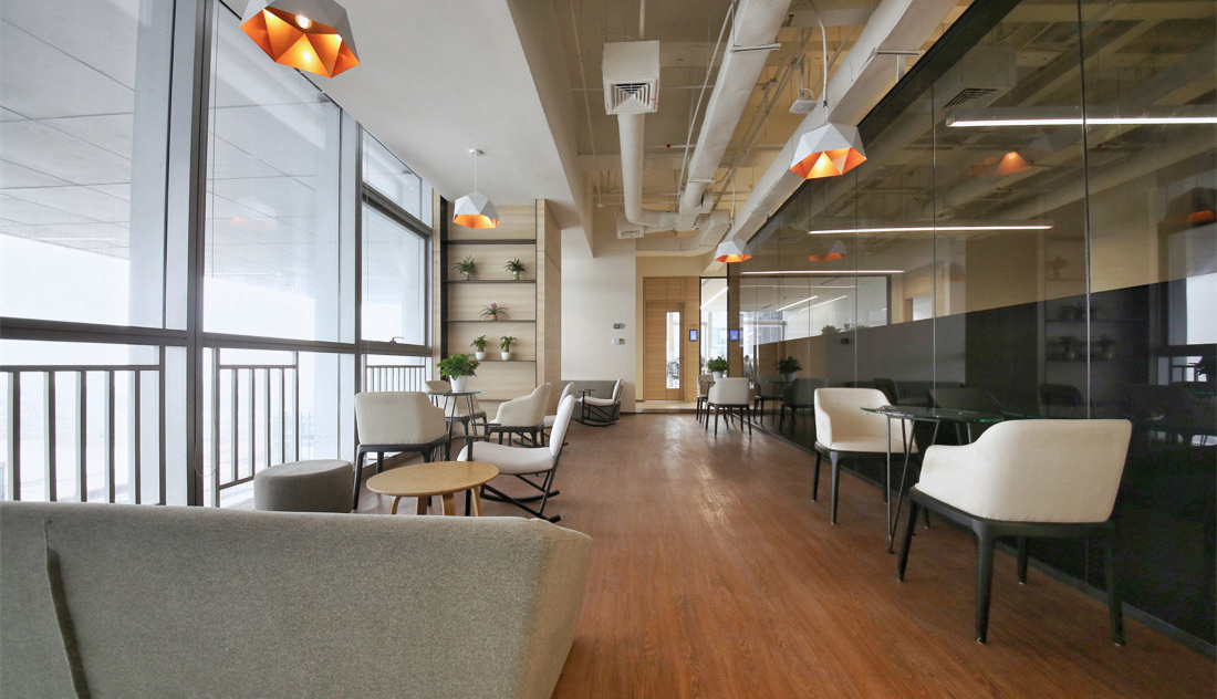 科技簡約風格辦公室裝修設計-第2張圖片-上海古都建筑設計集團 科技簡約風格辦公室裝修設計-第2張圖片-上海古都建筑設計集團