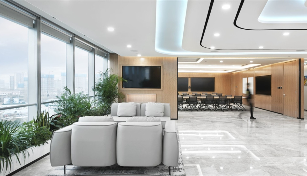 簡約律師事務所辦公室裝修設計-第1張圖片-上海古都建筑設計集團
