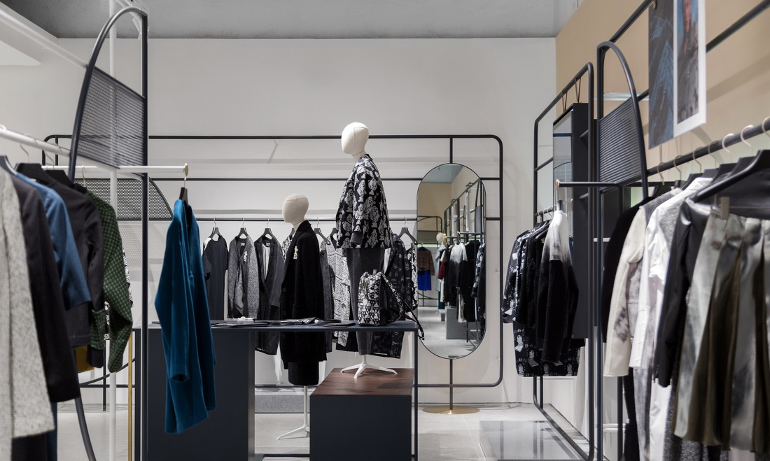 時尚簡約服裝店裝修設計-第2張圖片-上海古都建筑設計集團 時尚簡約服裝店裝修設計-第2張圖片-上海古都建筑設計集團