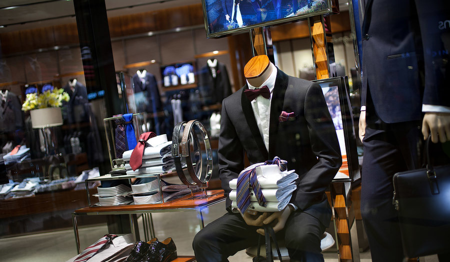 高端西裝店裝修設計-第1張圖片-上海古都建筑設計集團 高端西裝店裝修設計-第1張圖片-上海古都建筑設計集團