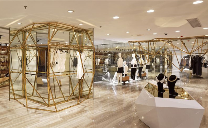 時尚新穎女裝店裝修設計-第1張圖片-上海古都建筑設計集團 時尚新穎女裝店裝修設計-第1張圖片-上海古都建筑設計集團