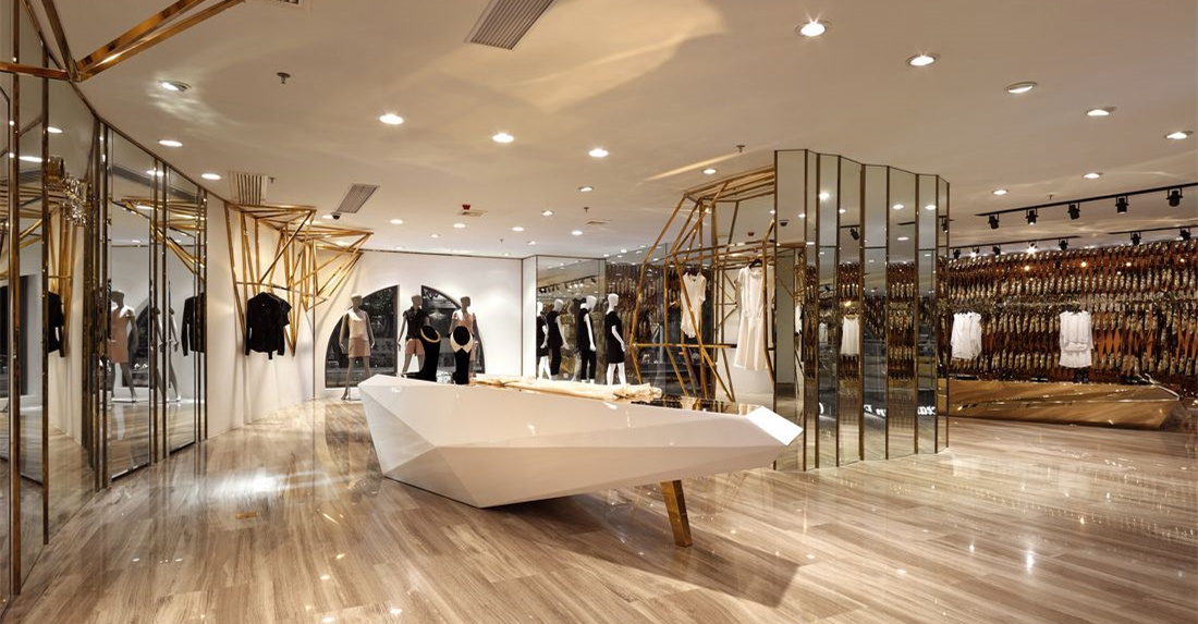 時尚新穎女裝店裝修設計-第4張圖片-上海古都建筑設計集團 時尚新穎女裝店裝修設計-第4張圖片-上海古都建筑設計集團