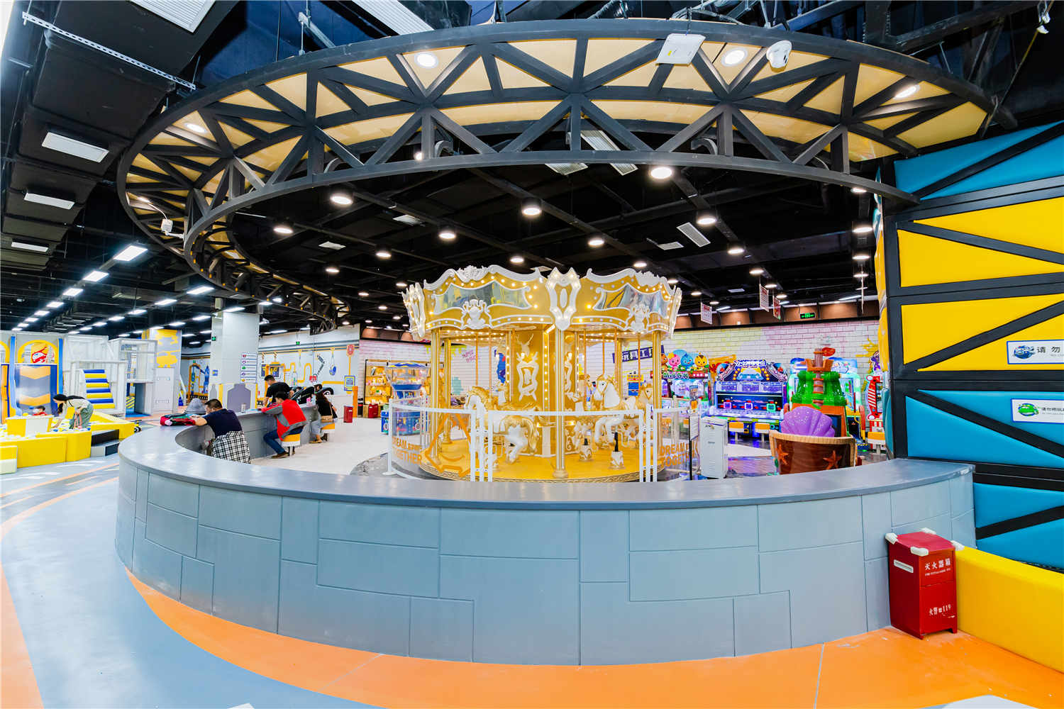 潮流電玩城裝修設計-第3張圖片-上海古都建筑設計集團 潮流電玩城裝修設計-第3張圖片-上海古都建筑設計集團