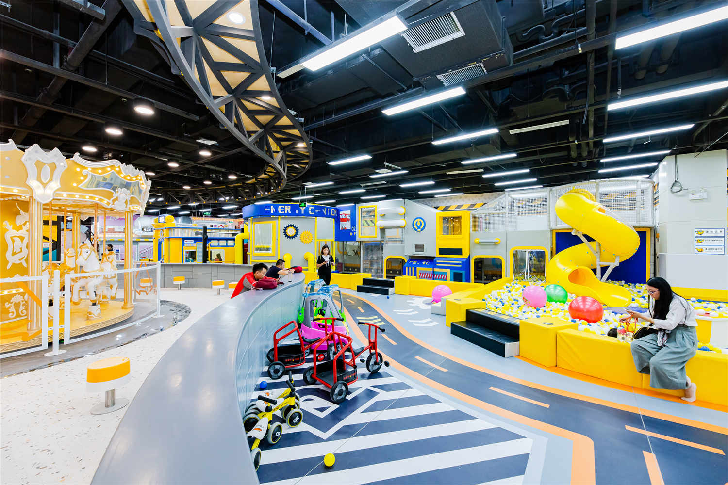 潮流電玩城裝修設計-第2張圖片-上海古都建筑設計集團 潮流電玩城裝修設計-第2張圖片-上海古都建筑設計集團