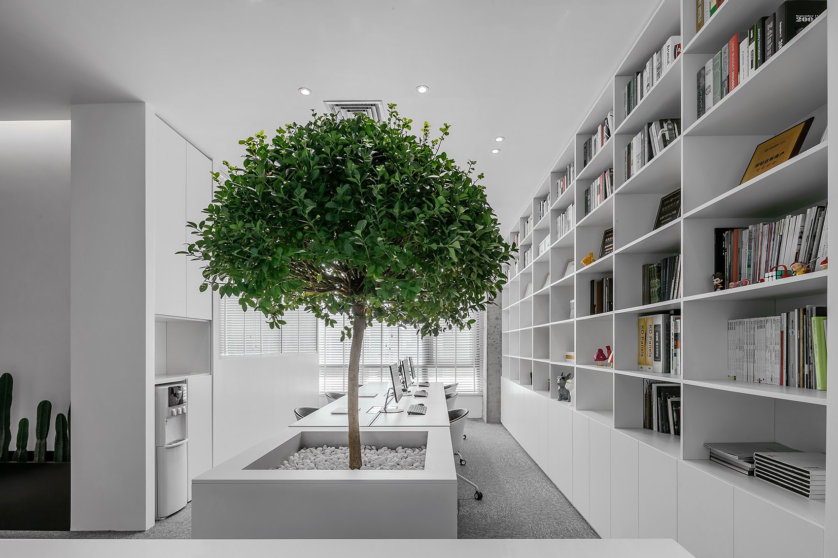 極簡-高端辦公室設計裝修圖片-第2張圖片-上海古都建筑設計集團