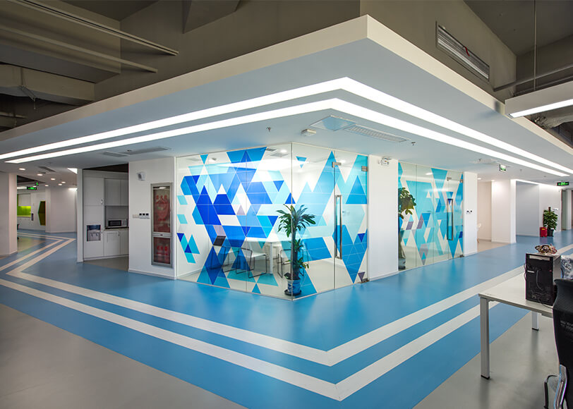 網絡科技公司辦公室裝修設計圖片-第1張圖片-上海古都建筑設計集團 網絡科技公司辦公室裝修設計圖片-第1張圖片-上海古都建筑設計集團