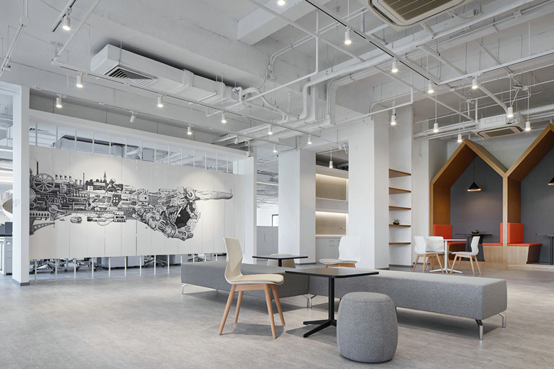 上海楊浦辦公室裝修660平米空間辦公室效果-第7張圖片-上海古都建筑設(shè)計集團 上海楊浦辦公室裝修660平米空間辦公室效果-第7張圖片-上海古都建筑設(shè)計集團