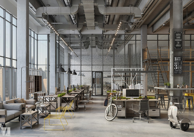 上海松江辦公室裝修6000平工業風辦公室-第1張圖片-上海古都建筑設計集團 上海松江辦公室裝修6000平工業風辦公室-第1張圖片-上海古都建筑設計集團