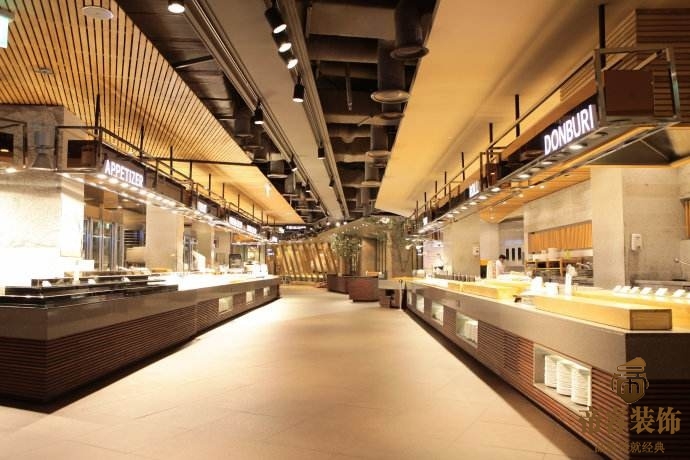 自助餐廳裝修設計效果圖展示-第3張圖片-上海古都建筑設計集團 自助餐廳裝修設計效果圖展示-第3張圖片-上海古都建筑設計集團