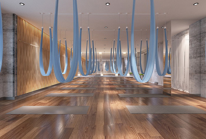 瑜伽館設計裝修效果-第1張圖片-上海古都建筑設計集團 瑜伽館設計裝修效果-第1張圖片-上海古都建筑設計集團