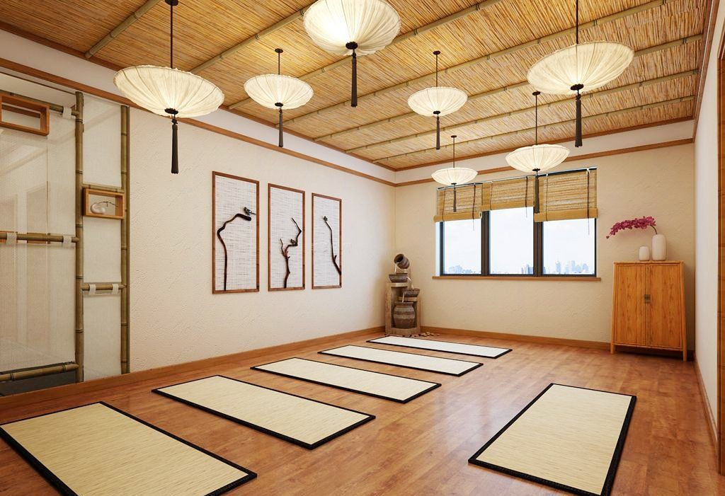 瑜伽館設計裝修效果-第2張圖片-上海古都建筑設計集團 瑜伽館設計裝修效果-第2張圖片-上海古都建筑設計集團