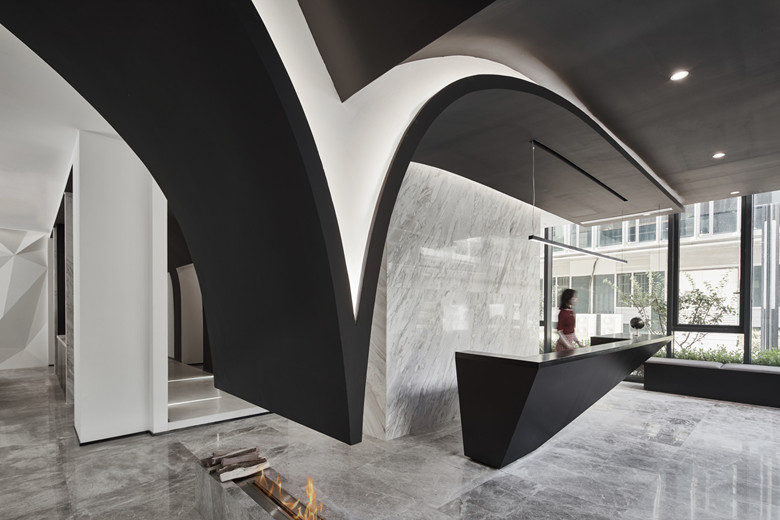 徐匯2000平金融公司辦公室設計效果-第2張圖片-上海古都建筑設計集團 徐匯2000平金融公司辦公室設計效果-第2張圖片-上海古都建筑設計集團