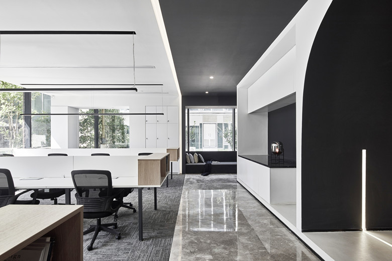 徐匯2000平金融公司辦公室設計效果-第3張圖片-上海古都建筑設計集團 徐匯2000平金融公司辦公室設計效果-第3張圖片-上海古都建筑設計集團