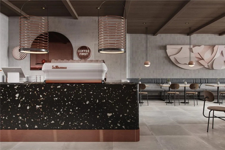 以暖色調(diào)為主題的咖啡店設(shè)計(jì)效果-第3張圖片-上海古都建筑設(shè)計(jì)集團(tuán) 以暖色調(diào)為主題的咖啡店設(shè)計(jì)效果-第3張圖片-上海古都建筑設(shè)計(jì)集團(tuán)