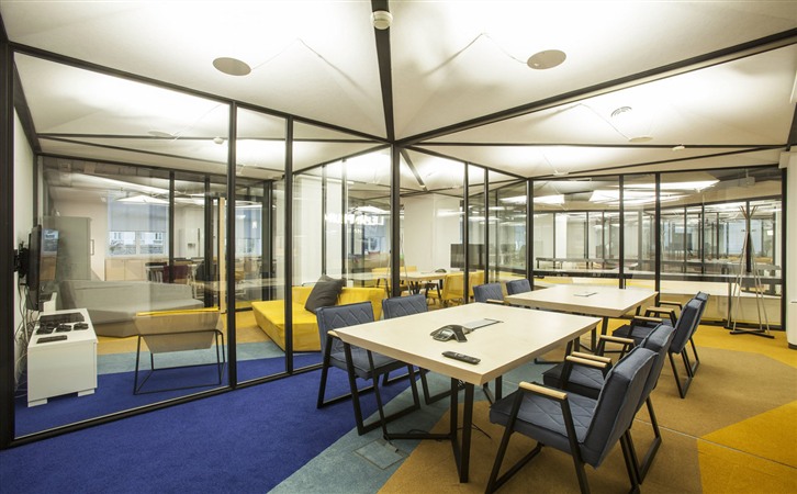 550平方米時尚混搭辦公室裝修設計-第3張圖片-上海古都建筑設計集團 550平方米時尚混搭辦公室裝修設計-第3張圖片-上海古都建筑設計集團