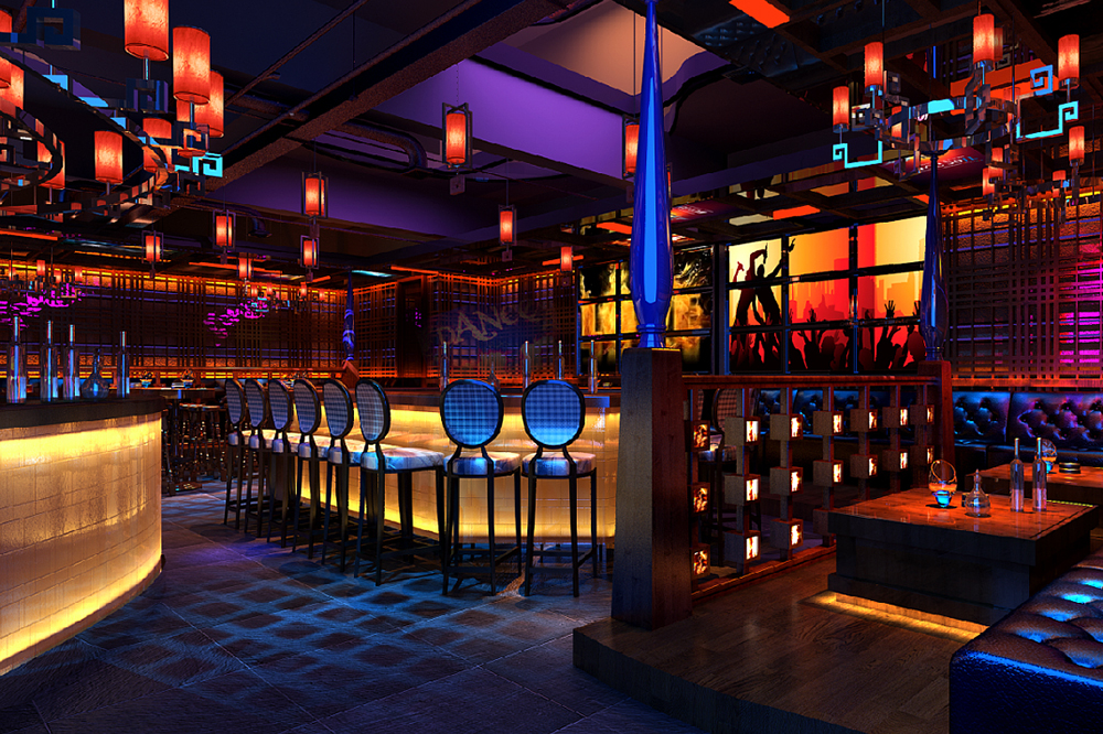 時尚潮流酒吧裝修設計風格-第3張圖片-上海古都建筑設計集團 時尚潮流酒吧裝修設計風格-第3張圖片-上海古都建筑設計集團