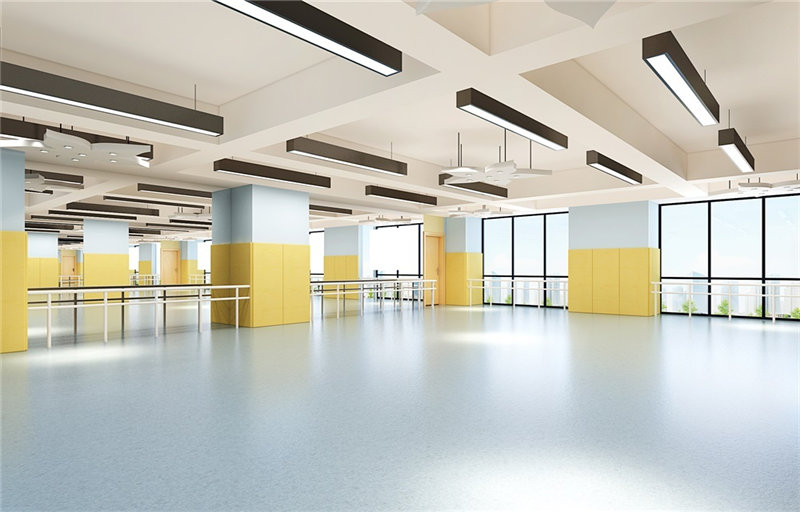 1600平米舞蹈室設計效果-第3張圖片-上海古都建筑設計集團 1600平米舞蹈室設計效果-第3張圖片-上海古都建筑設計集團