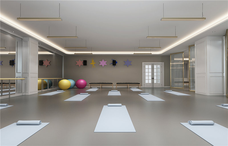 1600平米舞蹈室設計效果-第4張圖片-上海古都建筑設計集團 1600平米舞蹈室設計效果-第4張圖片-上海古都建筑設計集團