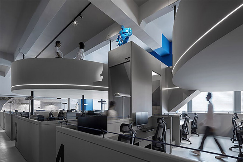 2100平創(chuàng)意風(fēng)格辦公室設(shè)計效果展示-第4張圖片-上海古都建筑設(shè)計集團(tuán) 2100平創(chuàng)意風(fēng)格辦公室設(shè)計效果展示-第4張圖片-上海古都建筑設(shè)計集團(tuán)