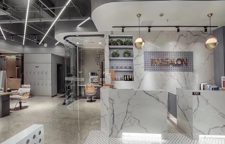 松江180平米美容美發店設計裝潢-第1張圖片-上海古都建筑設計集團 松江180平米美容美發店設計裝潢-第1張圖片-上海古都建筑設計集團